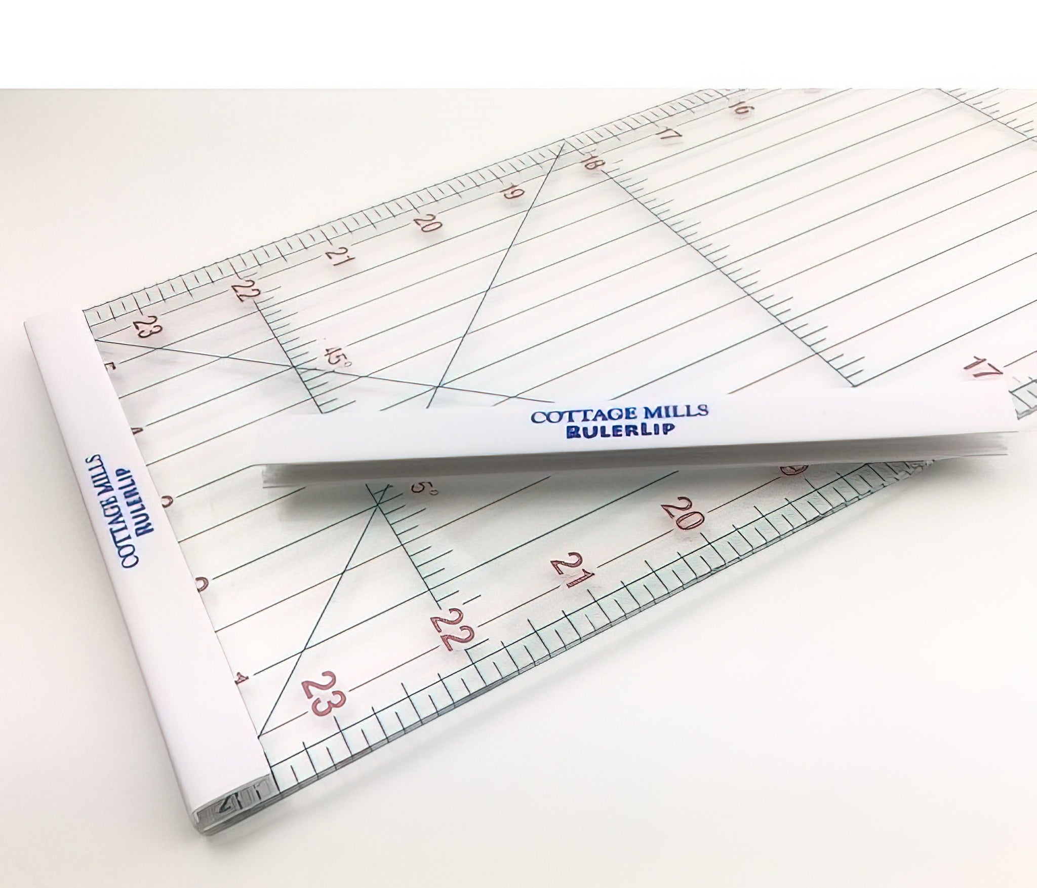 RulerLip 6 Inch - 2 Pack by Cottage Mills Inc – Quilt in a Day