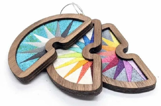 Robyn Designs Moon Kit and Pattern Walnut by Robyn J Designs – Quilt in a Day