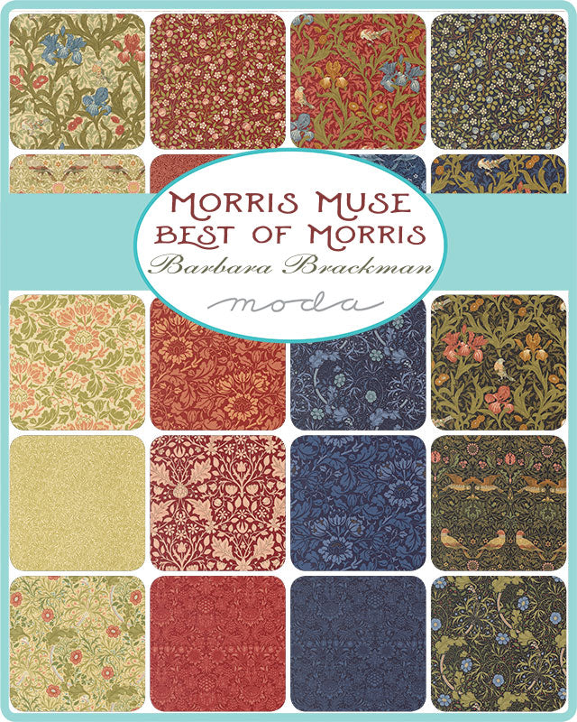 MODA - Morris Muse by Barbara Brackman - Clover Small Floral
