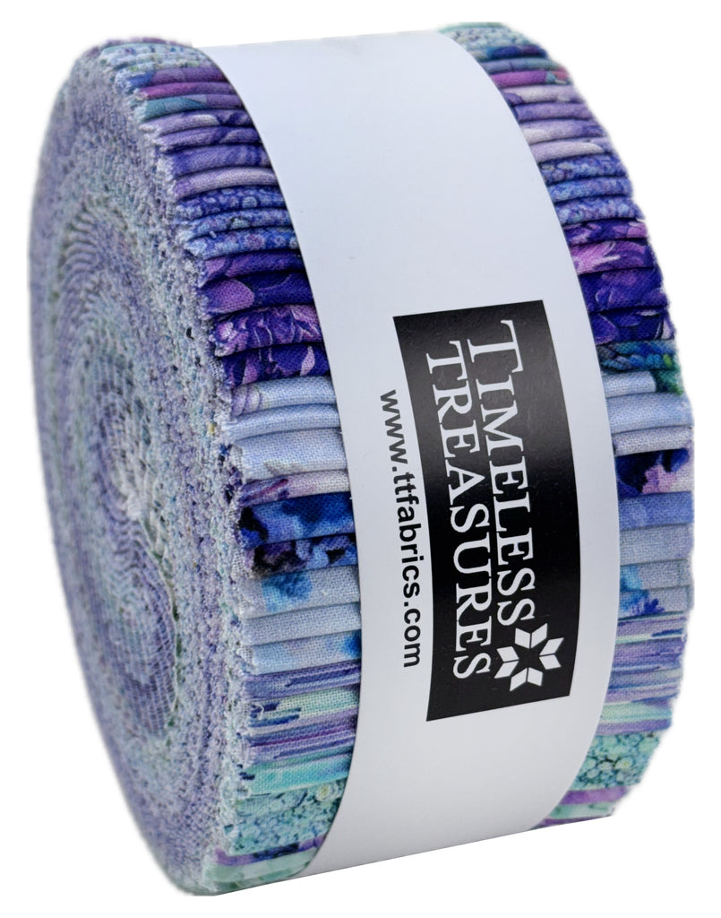 Timeless Treasures - Garden Delight 2.5" Strips 40 pcs – Quilt in a Day