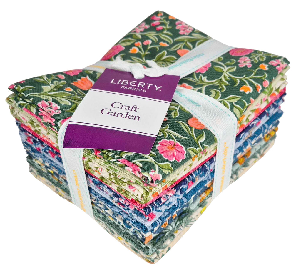 Riley Blake - Craft Garden Fat Quarter Bundle by Liberty Fabrics 15 pc ...