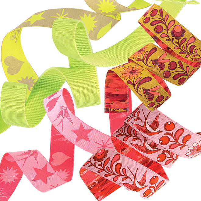 Tula Pink Moonbeam Designer Ribbon Pack by Renaissance Ribbons – Quilt ...