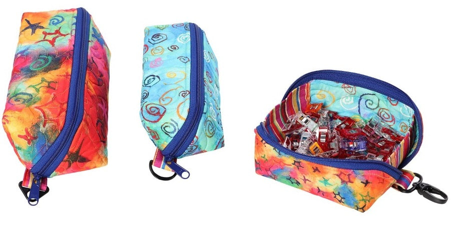 Drop Zone Pouch Pattern by Annie – Quilt in a Day