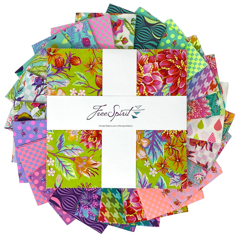 Free Spirit - Tula Pink: Untamed 10 inch Charm Pack 42 pcs