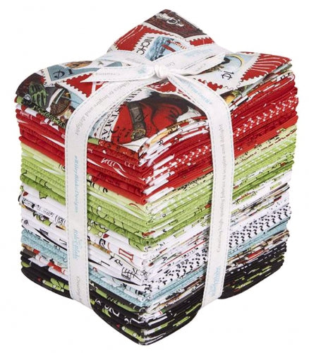 Riley Blake - Nicholas Fat Quarter Bundle 34 pcs – Quilt in a Day
