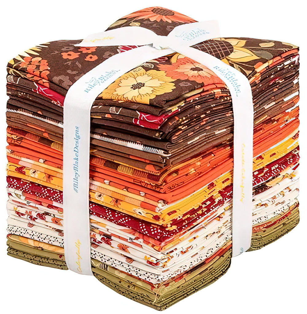 Riley Blake - FallS in Town Fat Quarter Bundle by Sandy Gervais 28 pcs ...