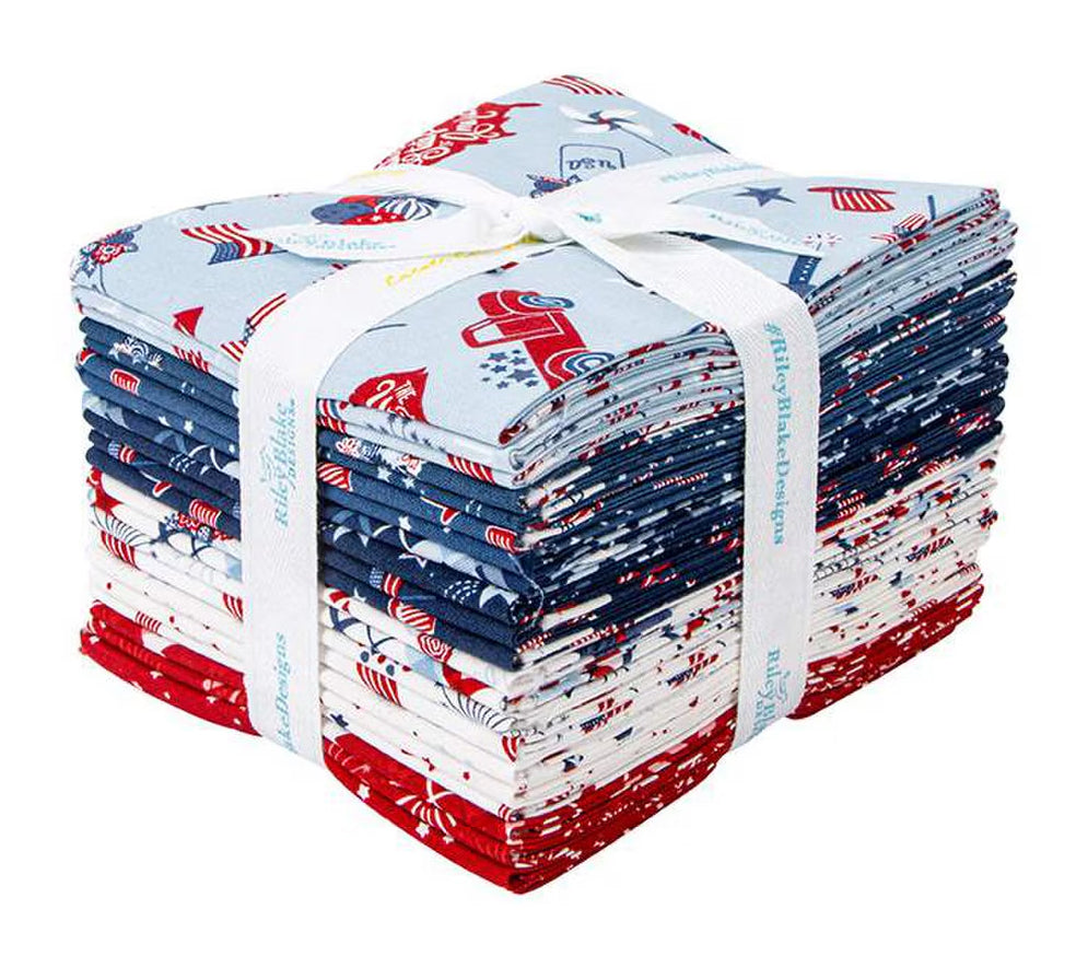 Riley Blake - Stars and Stripes Forever Fat Quarter Bundle
