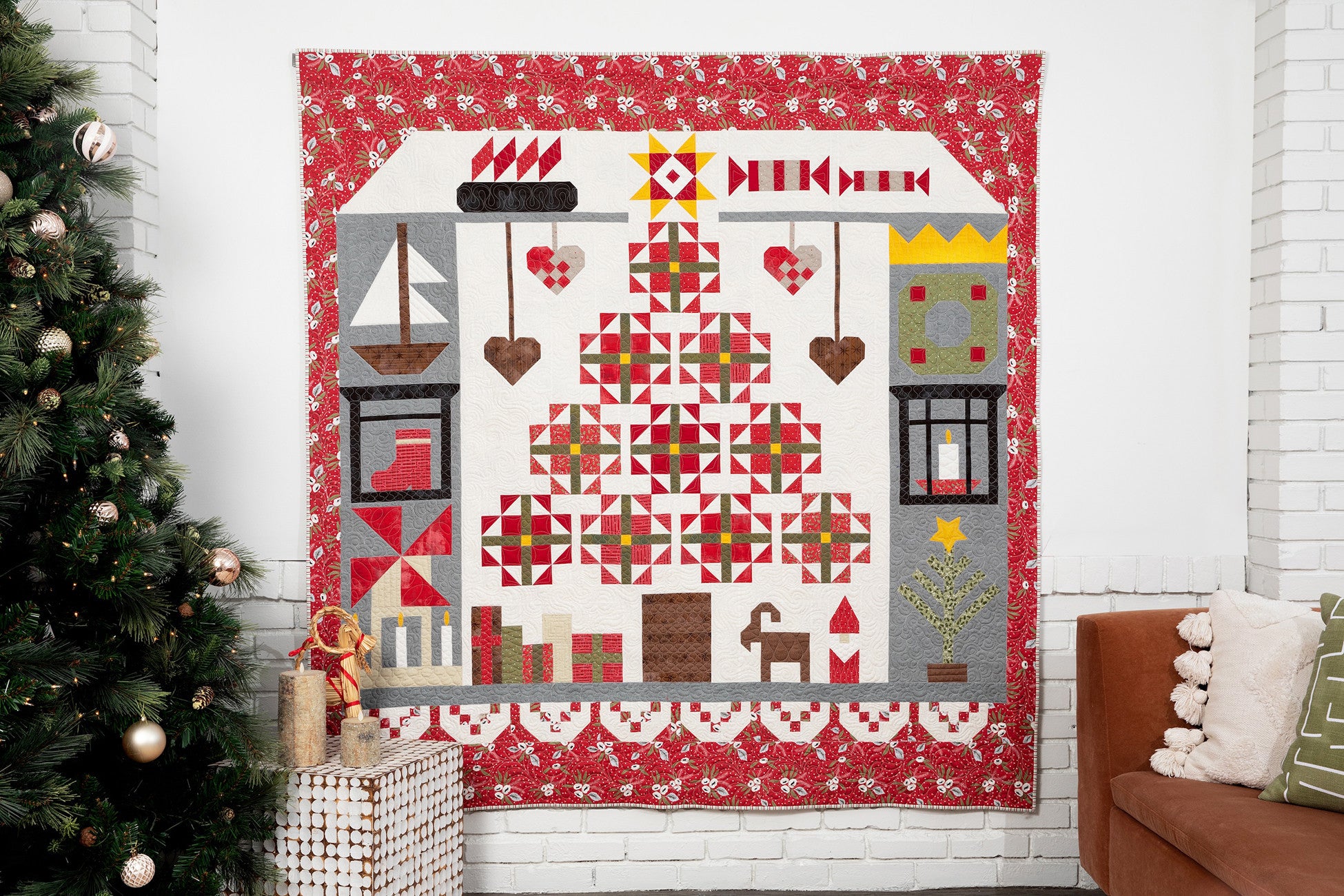 Christmas In Europe Quilt Book by Erla Gudrun – Quilt in a Day