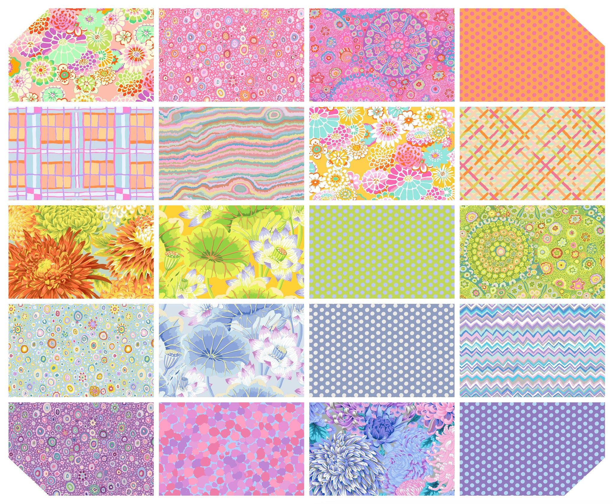 Free Spirit - Classics Plus - Sorbet 2.5 Inch Design Roll by Kaffe