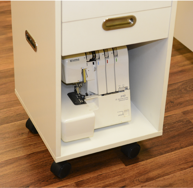 Kangaroo Kabinets Aussie II Sewing Cabinet White Drop Ship – Quilt