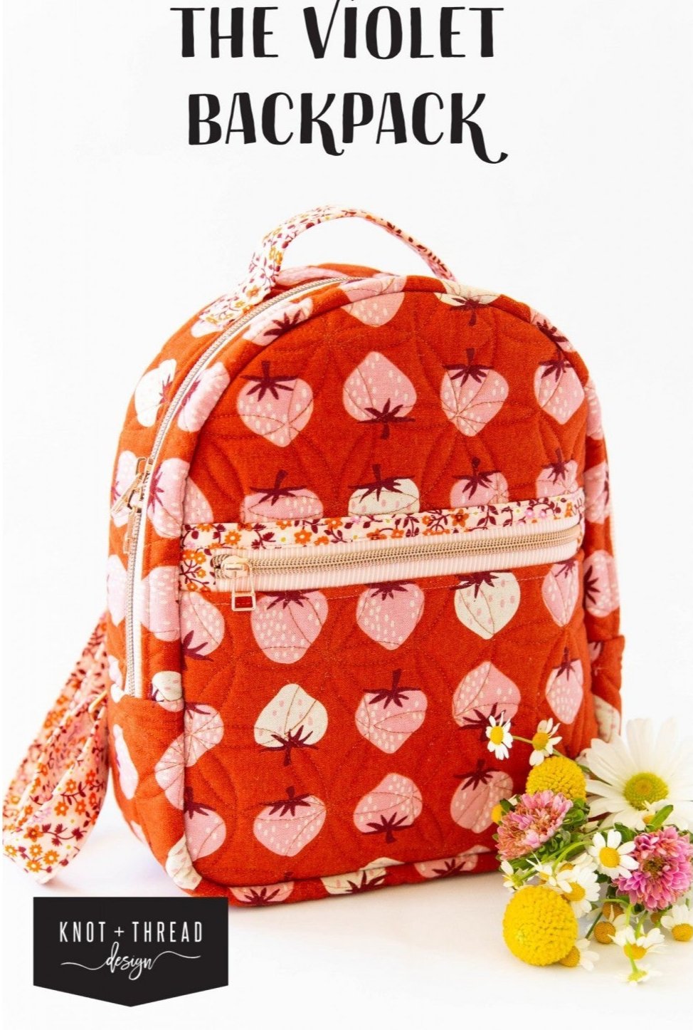 free pattern mini backpack The Violet Backpack Pattern