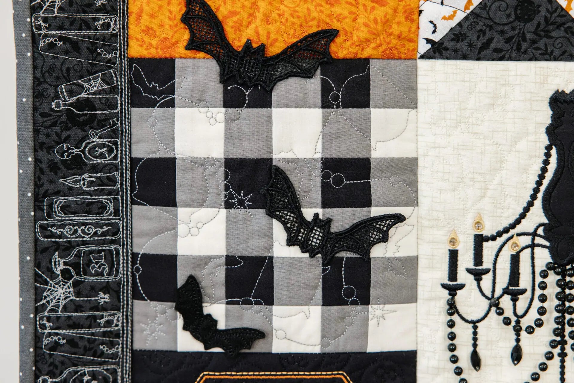 Pumpkins And Potions Ladder Quilt Kit By KimberBell Quilt In A Day Pumpkins and potions ladder quilt kit by kimberbell quilt in a day