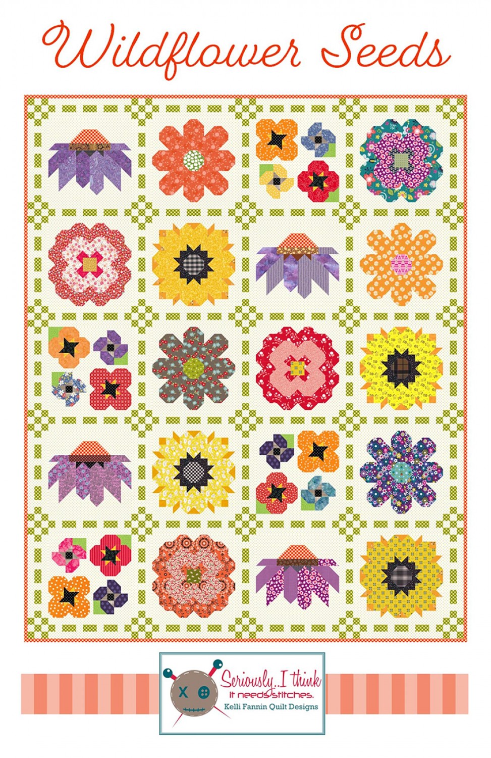 wildflower seeds pattern Wildflower Seeds Quilt Pattern by Kelli Fannin Quilt Designs – Quilt in a Day