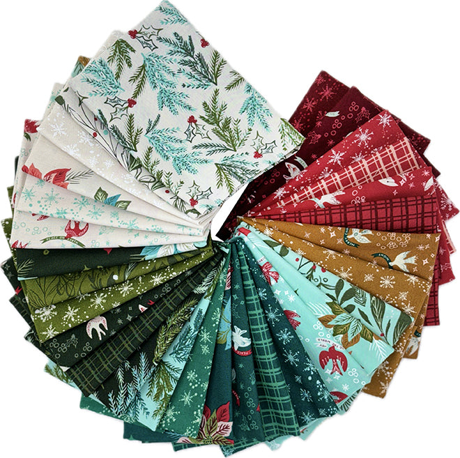 Cheer and Merriment Quilt Kit by shops Fancy That Design House for Moda Fabrics | SKU #KIT 45530