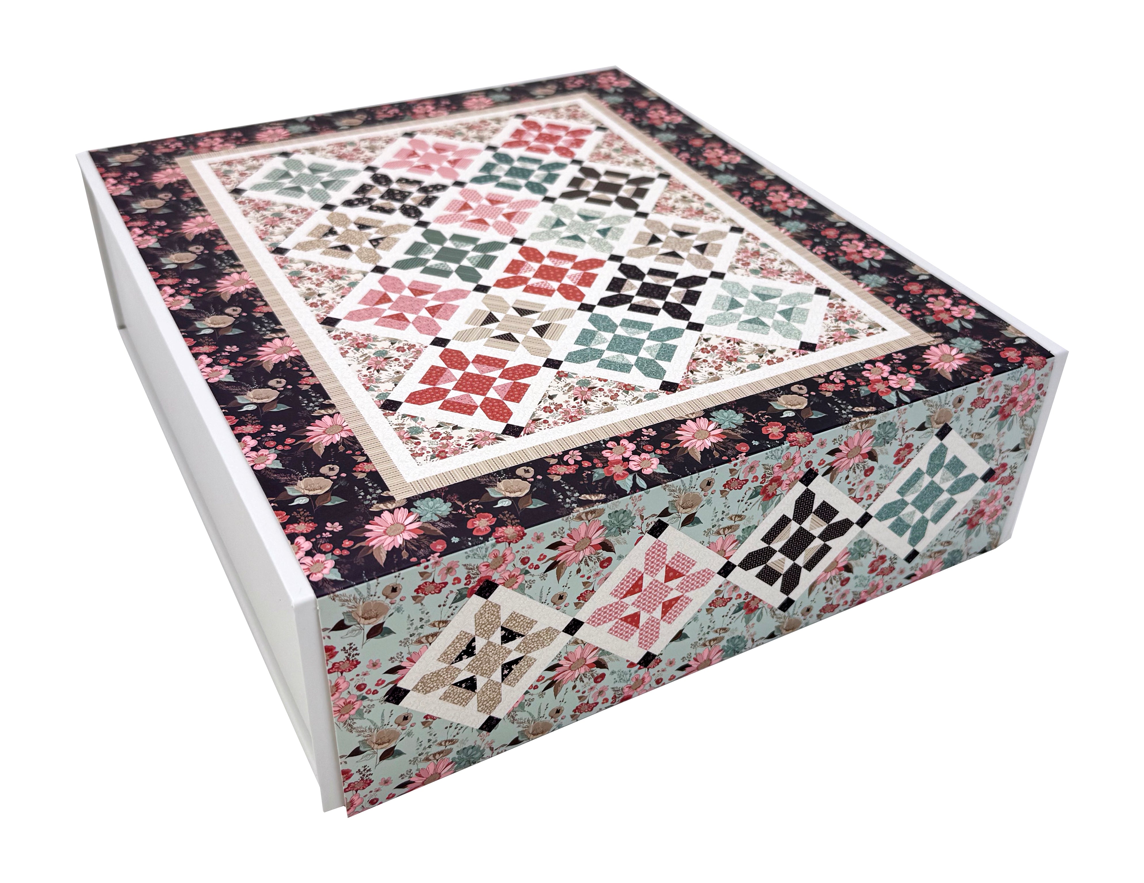 Riley Blake - Morning Latte - Let's Get Fancy Quilt Kit by Sandy