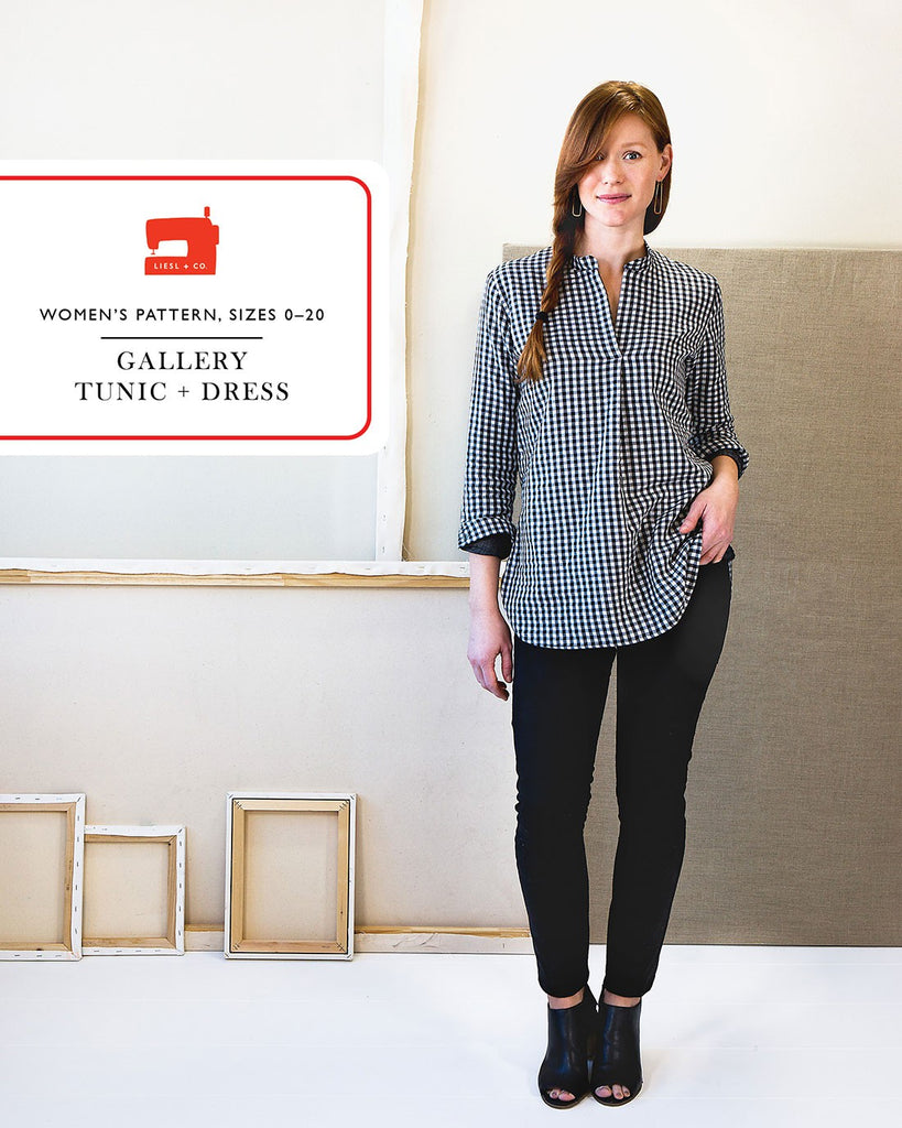 Gallery Tunic & Dress Pattern by – Quilt in a Day