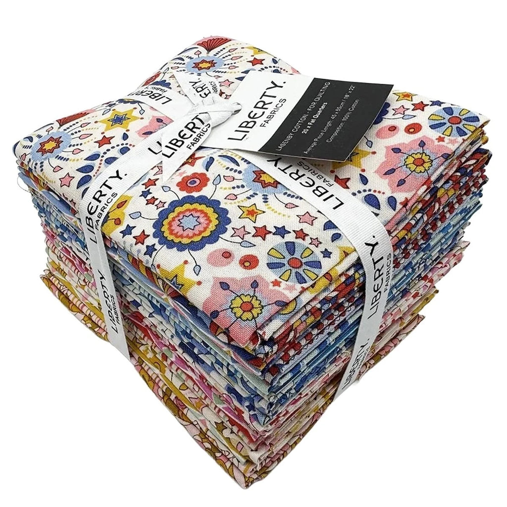 Riley Blake - Summer Fair Fat Quarter Bundle by Liberty Fabrics 20 pcs ...