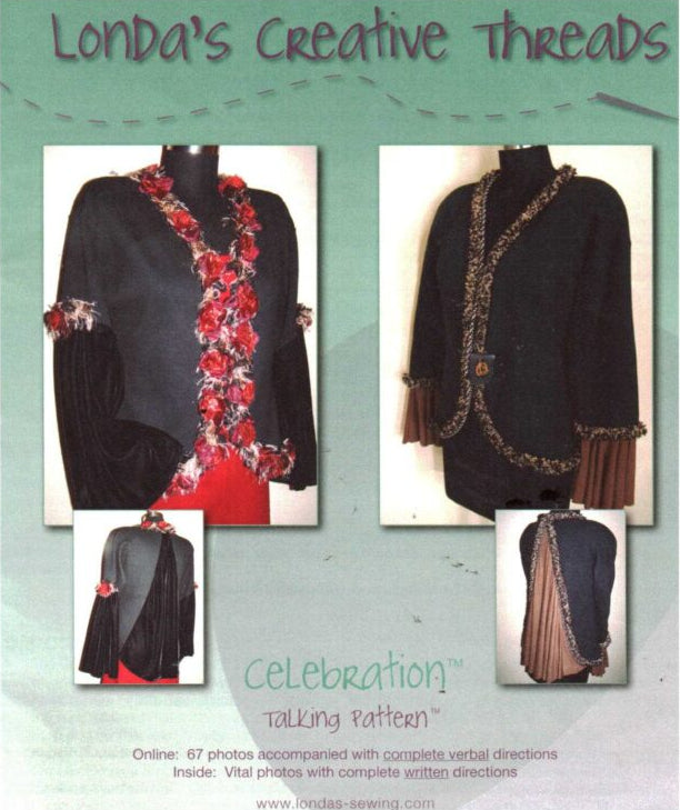 Londa’s Creative Threads Celebration Sweatshirt Jacket – Quilt in a Day