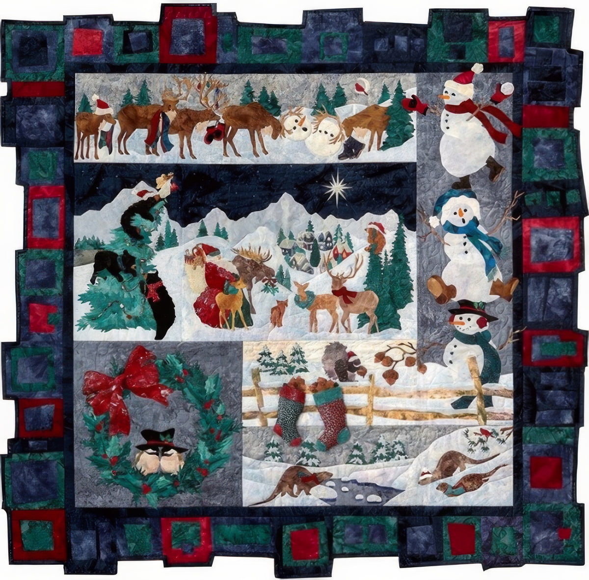Hoffman - When Friends Gather Quilt Kit w/Pattern by McKenna Ryan ...