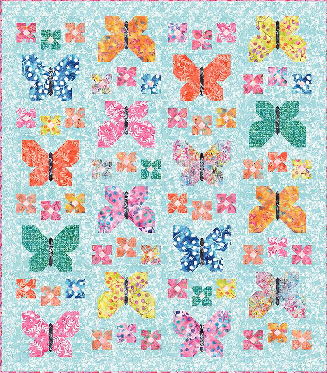 Flutterby Pattern Flutterby Quilt Pattern by Leslie Ryan – Quilt in a Day