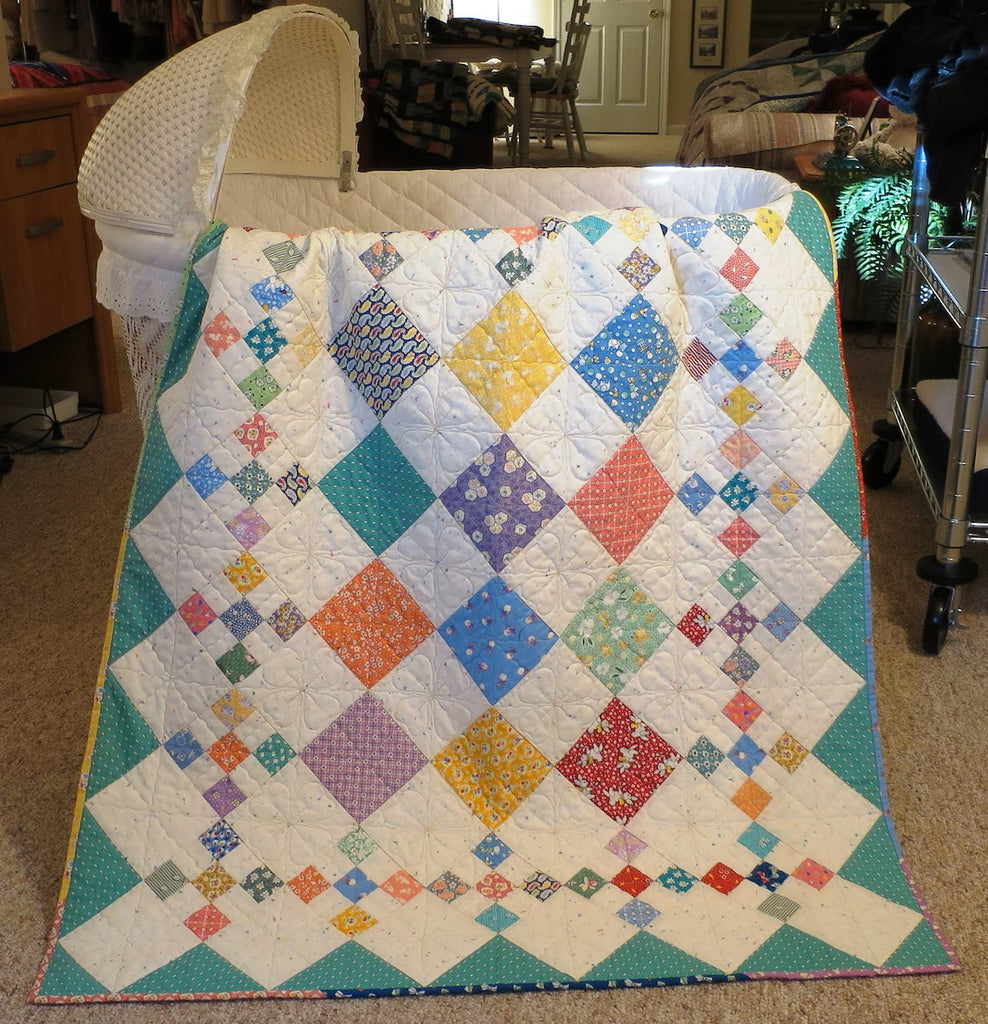 Diamond Patch Quilt Pattern by Diana Beaubien – Quilt in a Day