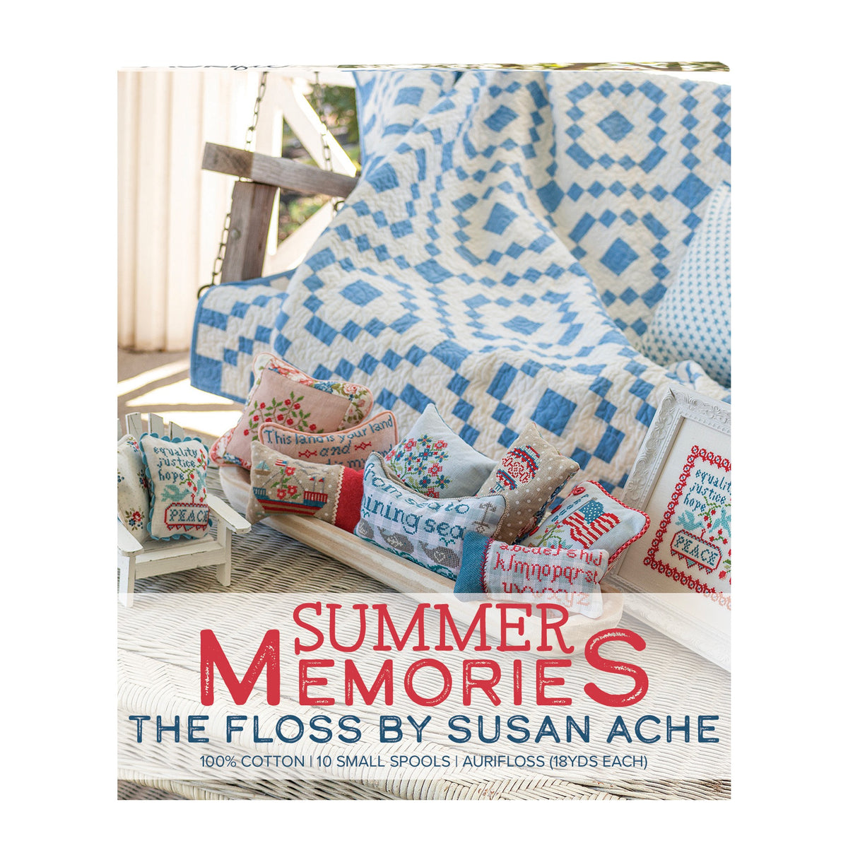 Summer Memories The Floss by Susan Ache 10 Small Spools – Quilt in a Day