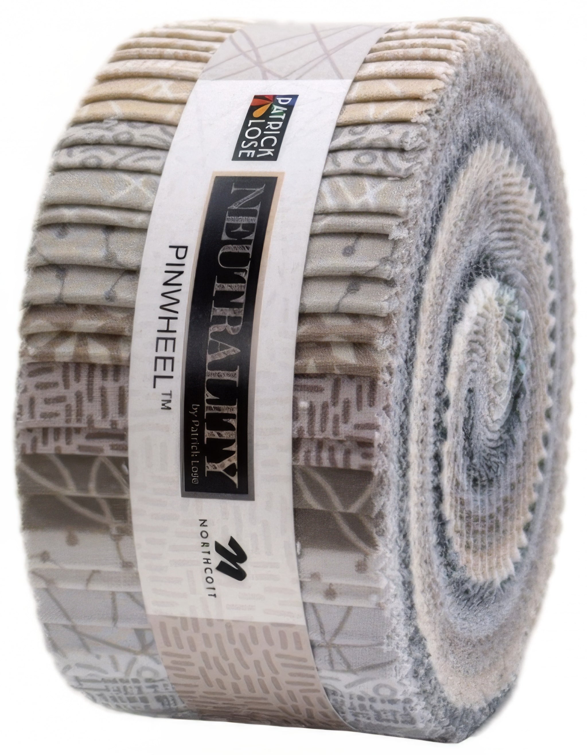 Northcott - Neutrality 2.5 inch Strip Roll (Pinwheel) by Patrick Lose ...