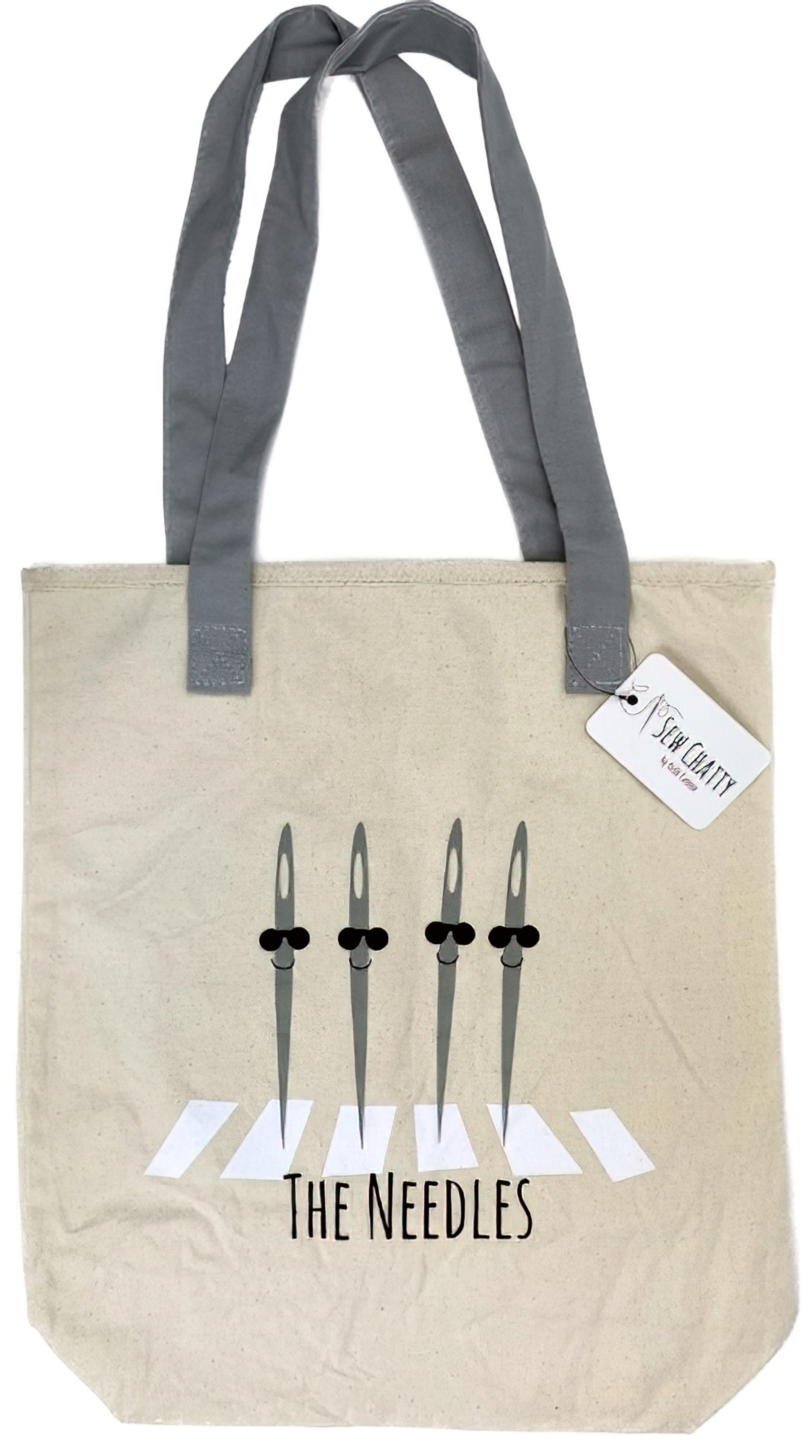 The Needles Canvas Tote Bag 14.5x16 – Quilt in a Day