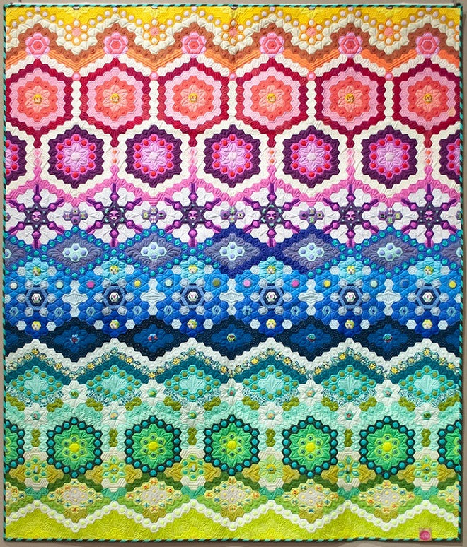 Alchemy Pattern and STARTER Paper Piece Pack by Tula Pink – Quilt in a Day
