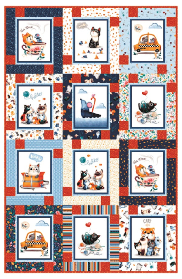 Talking Block Pattern Block Talk Quilt Pattern by Swirly Girls Designs – Quilt in a Day