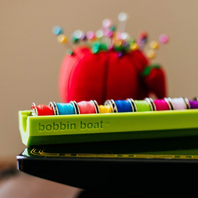 Dritz Bobbin Boat - 3 Confezioni Porta Bobine Per Cucito, Contiene 10 Bobine Classe 15 O 66, Multicolore