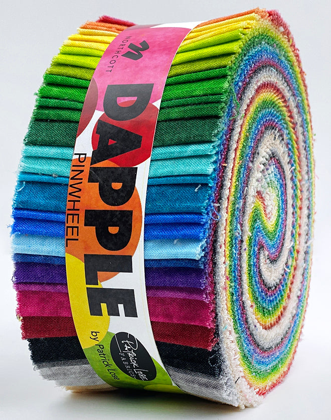 Northcott - Dapple 2.5 Inch Pinwheel by Patrick Lose – Quilt in a Day