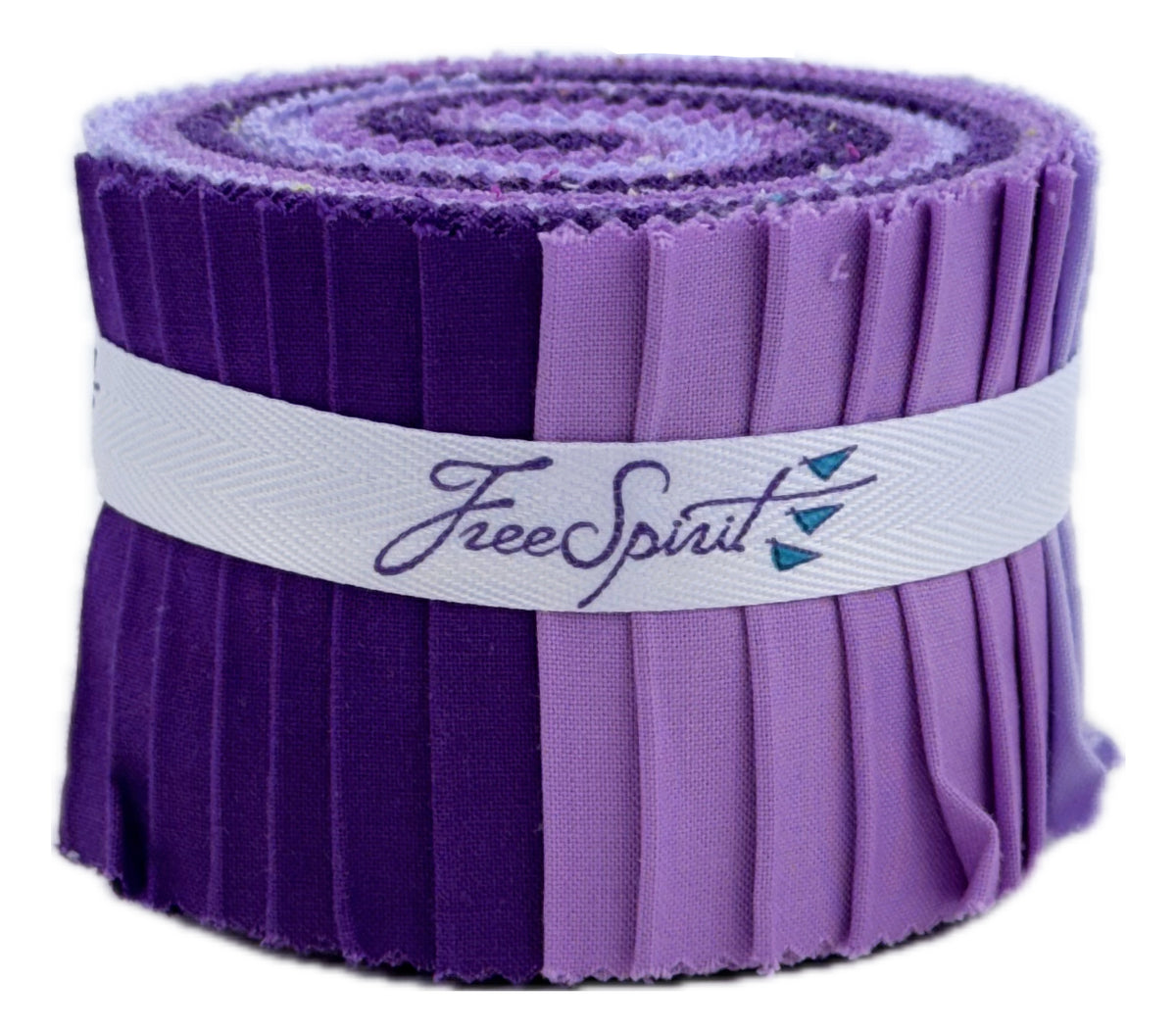Free Spirit - Tula Pink Glimmery - PURPLE 2.5 Inch Mini Design Roll ...