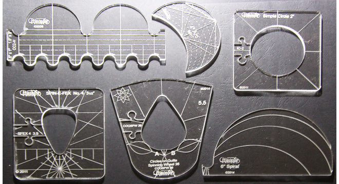 Westalee Ruler Workkit High Shank Ruler Work Kit with Foot by Westalee – Quilt in a Day