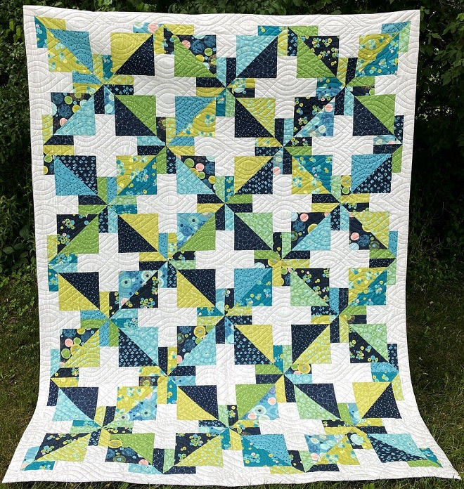 June Quilt Pattern by GE Designs – Quilt in a Day