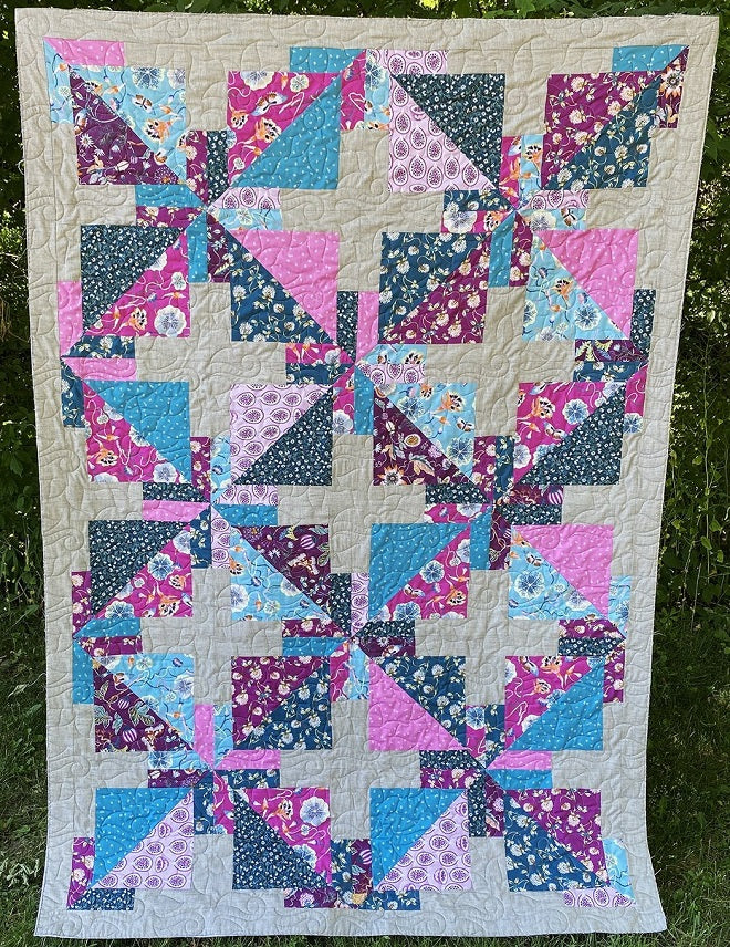 June Quilt Pattern by GE Designs – Quilt in a Day