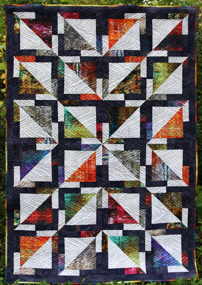 June Quilt Pattern by GE Designs – Quilt in a Day