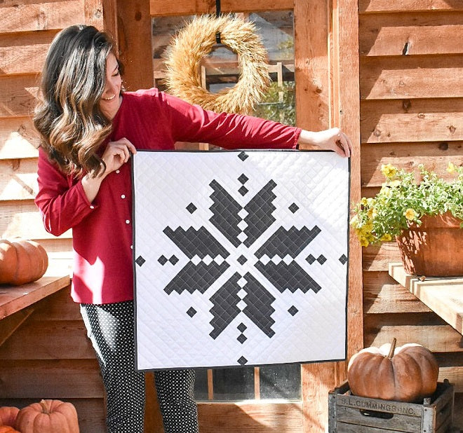 Knitted Star Quilt Pattern by Brittany ...