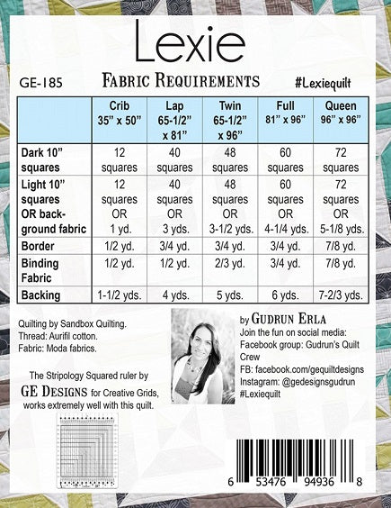 Lexie by GE Designs – Quilt in a Day