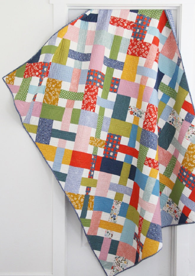 Picnic Quilt Pattern by Cluck Cluck Sew Quilt in a Day