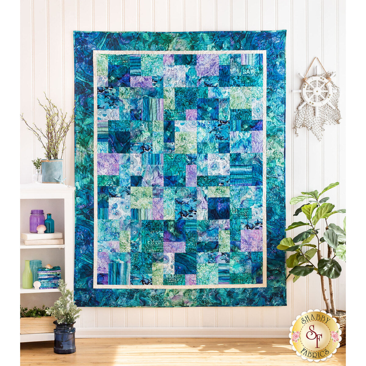 Easy As ABC & 123 Quilt Pattern by Shabby Fabrics – Quilt in a Day