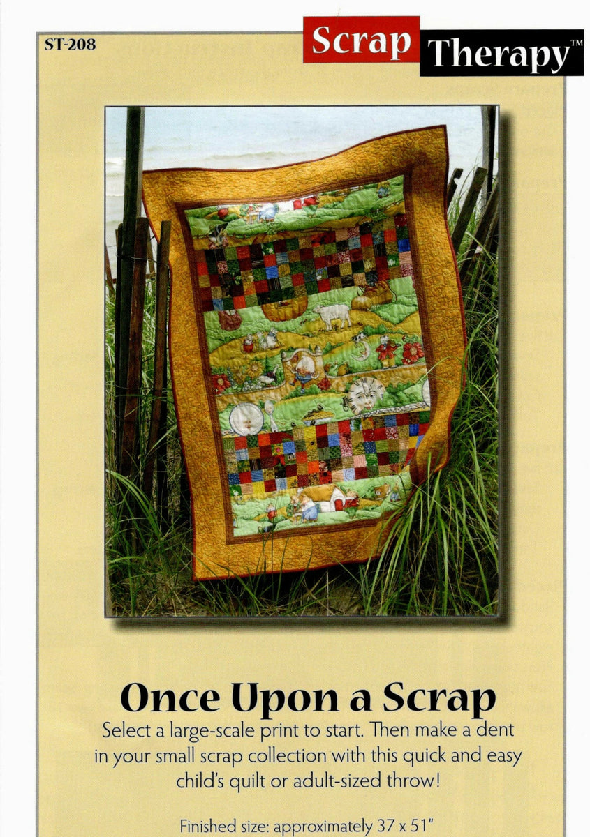 Once Upon a Scrap Pattern by Scrap Therapy – Quilt in a Day