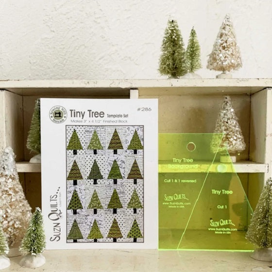 Tiny Tree Template Set by Suzn Quilts Quilt in a Day
