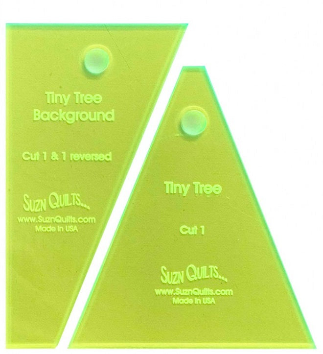 Tiny Tree Template Set by Suzn Quilts Quilt in a Day