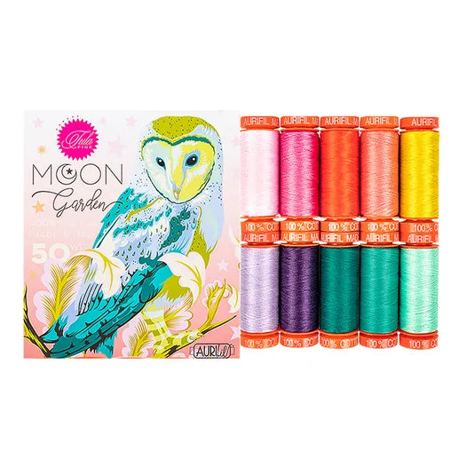 Tula Moon Garden Thread Collection 50wt 10 Small Spools Tula Moon Garden Thread Collection 50wt 10 Small Spools