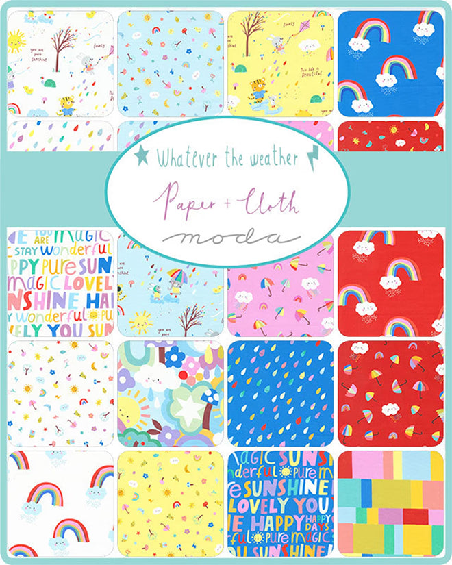 Whatever the Weather: Fat Quarter Bundle - 20 pcs Whatever the Weather: Fat Quarter Bundle - 20 pcs
