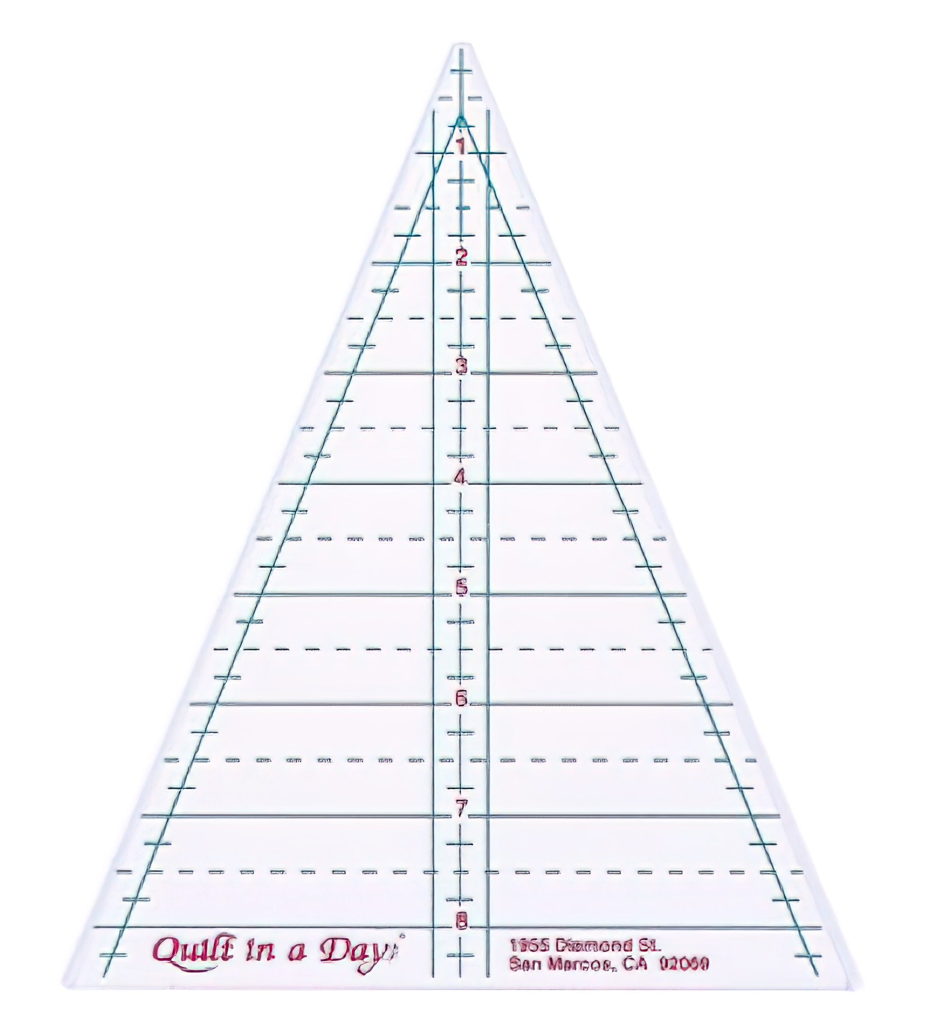 Kaladscope Quilting Ruler Kaleidoscope Ruler by Quilt in a Day