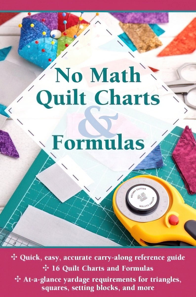 Updated No Math Quilt Charts & Formulas by Landauer – Quilt in a Day