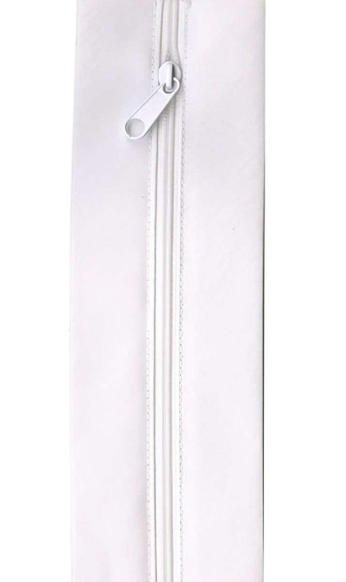 Zippity-Do-Done White 18 Inch Zipper With Pull – Quilt in a Day