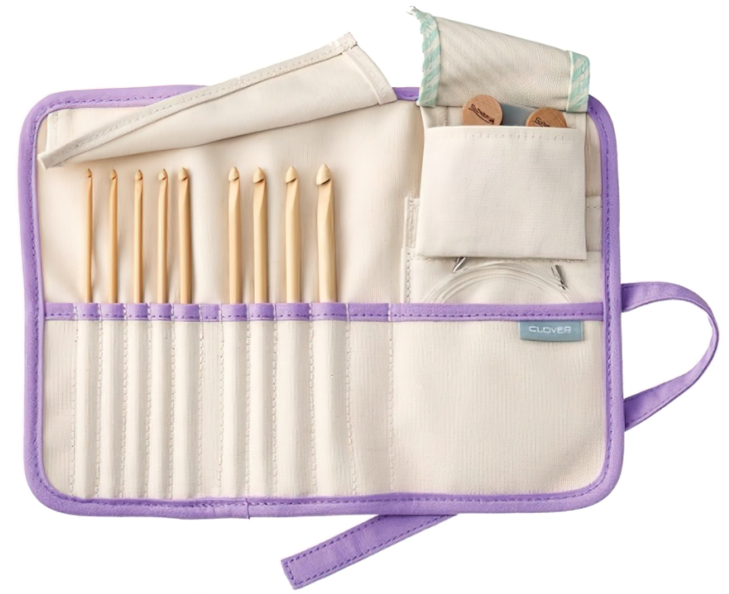 Clover - Interchangeable Tunisian Crochet Hook Takumi Combo Set